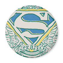 Superman Sketched Crest Magnet