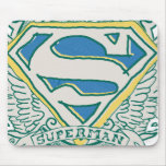 Superman Sketched Crest mousepads