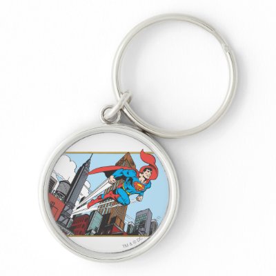 Superman & Skyscrapers keychains