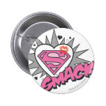 Superman - Smack Pinback Buttons