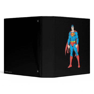 Superman Standing binders