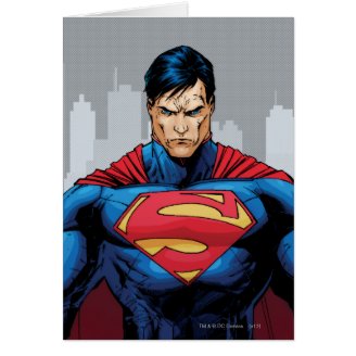 Superman Standing Cards