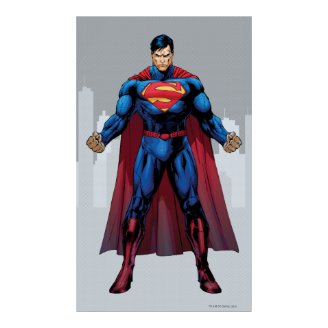 Superman Standing Print