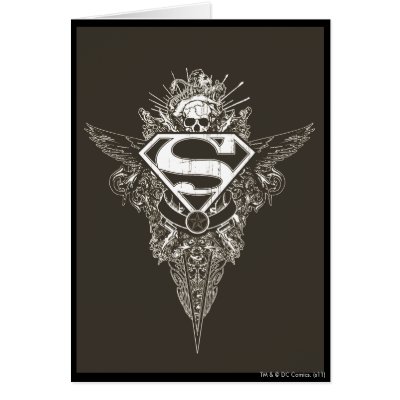 Superman,  Star and Skull cards