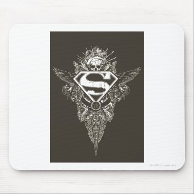 Superman,  Star and Skull mousepads