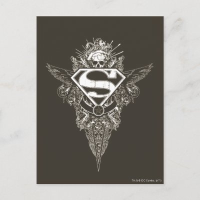 Superman,  Star and Skull postcards