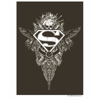 Superman,  Star and Skull t-shirts