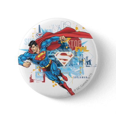 Superman - Stop Evil buttons