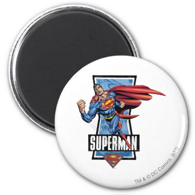 Superman Swings By magnets