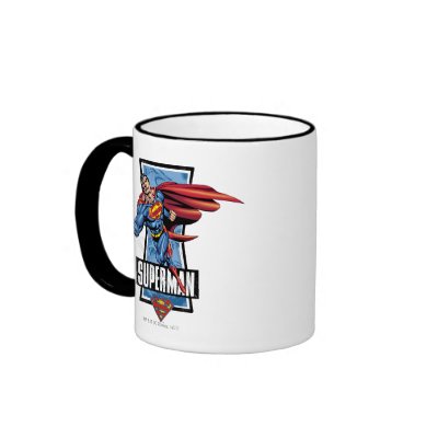 Superman Swings By mugs