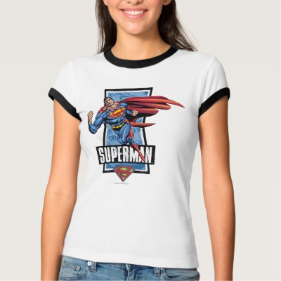 Superman Swings By t-shirts