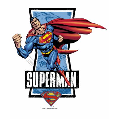 Superman Swings By t-shirts