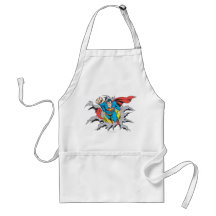 Superman Tears Thru Apron