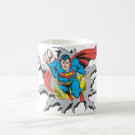 Superman Tears Thru Mug