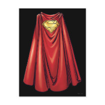 Superman - The Cape Postcard