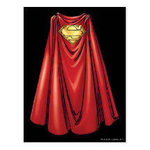 Superman - The Cape Postcard