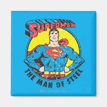 Superman The Man of Steel Refrigerator Magnets