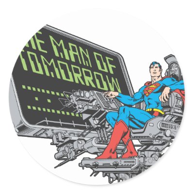 Superman - The Man Of Tomorrow stickers