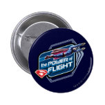 Superman The Power of Flight Pinback Button