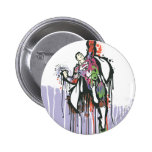 Superman Twisted Innocence Poster Pinback Button
