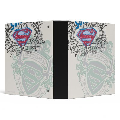 Superman Two Crest Design binders