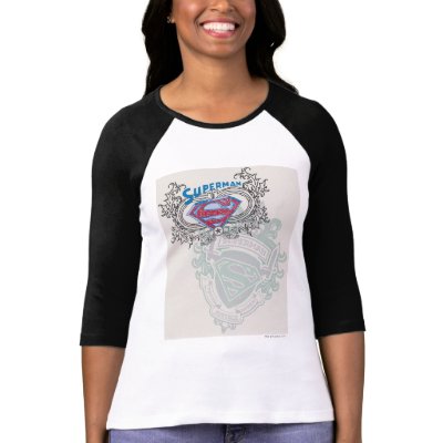Superman Two Crest Design t-shirts
