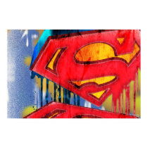 Superman Urban Spraypaint Poster