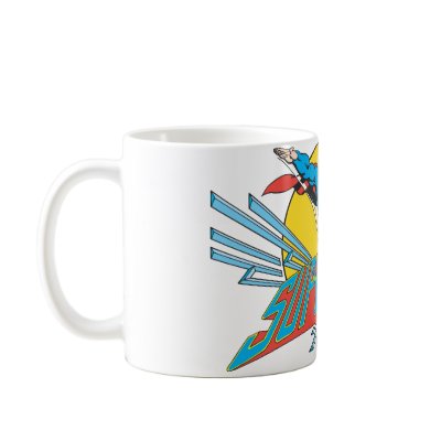 Superman with Letters Mugs by Superman