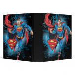 Superman with Logo Vinyl Binder