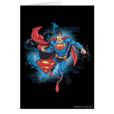 Superman with Logo cards