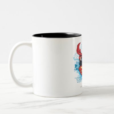 Superman with Logo mugs