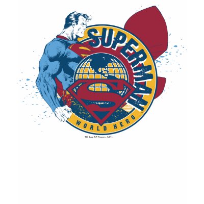 Superman - World Hero t-shirts