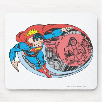 Superman X-Ray Vision mousepads
