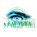 Superman Xray Vision Postcard