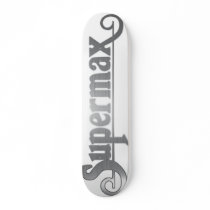 Supermax Silver Skateboard by Supermax Supermax Silver Skateboard