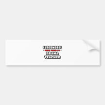 Supermodel .. Drama Teacher Bumper Stickers