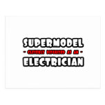Supermodel .. Electrician Post Card