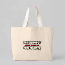 Supermodel .. Firefighter Canvas Bags