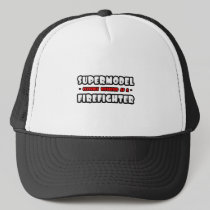 Supermodel .. Firefighter Mesh Hat