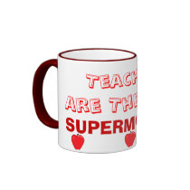 Supermodel Teachers! mugs