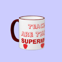 Supermodel Teachers! mugs