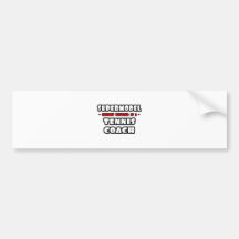 Supermodel .. Tennis Coach Bumper Stickers