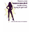 Supermodel Women's T-Shirt by IdleFancies Supermodel Women's T-Shirt
