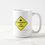 Supermom at Work mugs