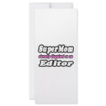 SuperMom...Editor rack cards