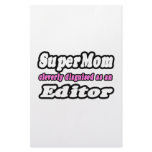 SuperMom...Editor Customized Stationery