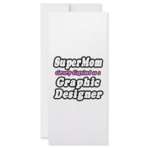 SuperMom...Graphic Designer Rack Cards