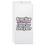 SuperMom...Interior Designer Customized Rack Card