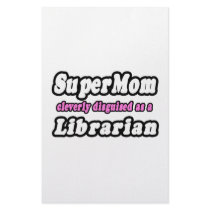 SuperMom...Librarian Stationery Design