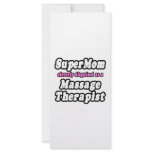 SuperMom...Massage Therapist Rack Card Design